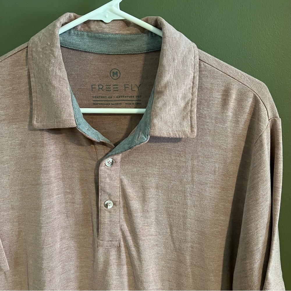 Free Fly Performance Bamboo Polo - Medium